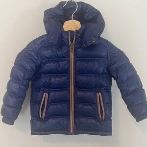 Moncler Kids Toddler Down Puffer Jacket – Blue (Size ~2–4 Years)